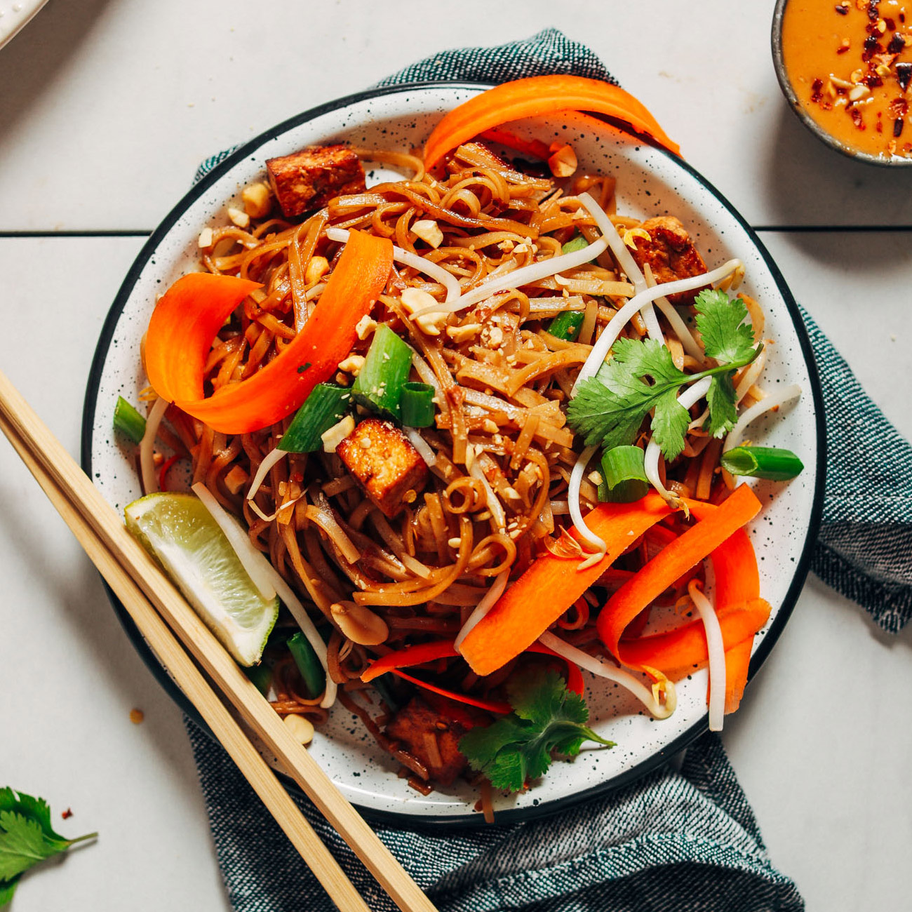 Easy Vegan Pad Thai by Minimalist Baker